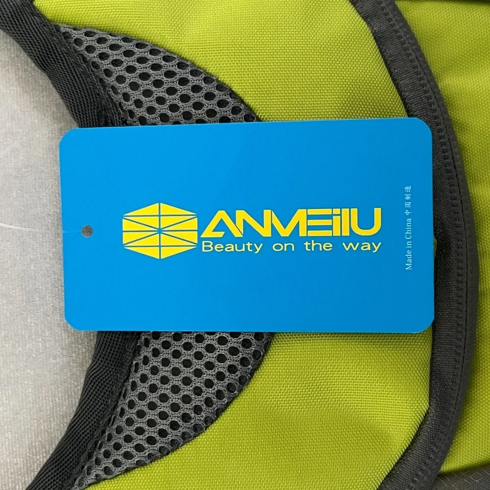 Anmeilu Green Gray Lightweight‎ Hydration Backpack NEW